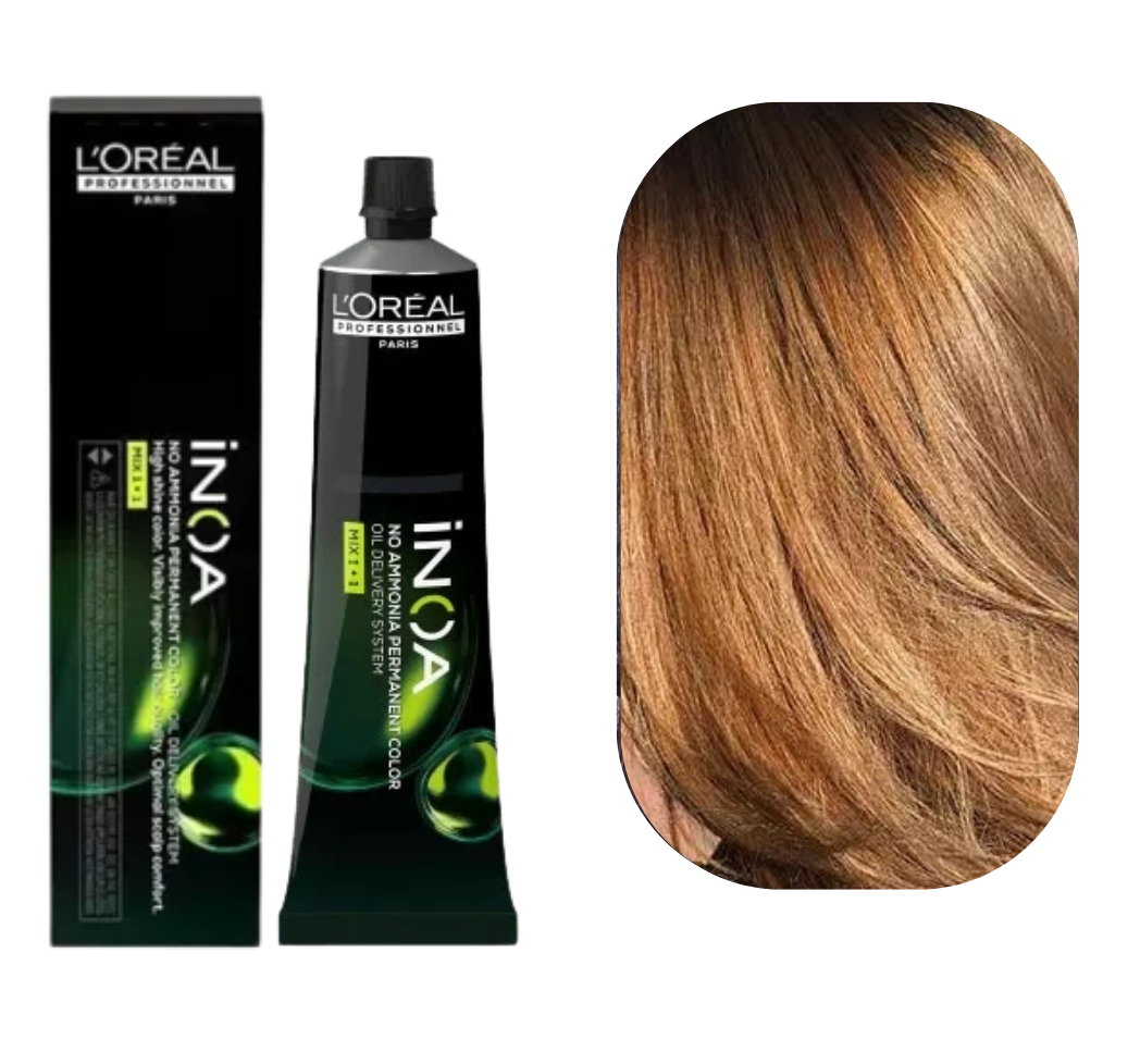 Loreal Inoa 5.3 Light Brown Gold Hair Color 60g