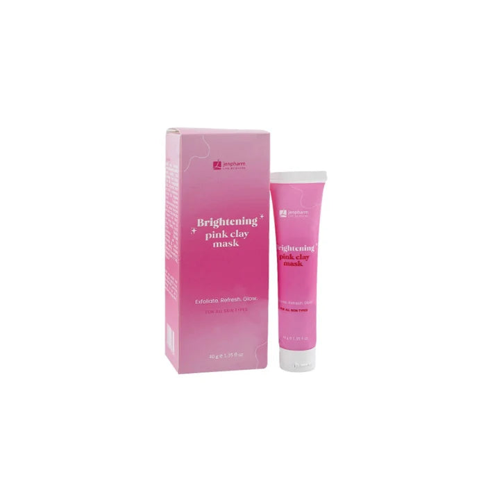 Jenpharm Brightening Pink Clay Mask - 40g