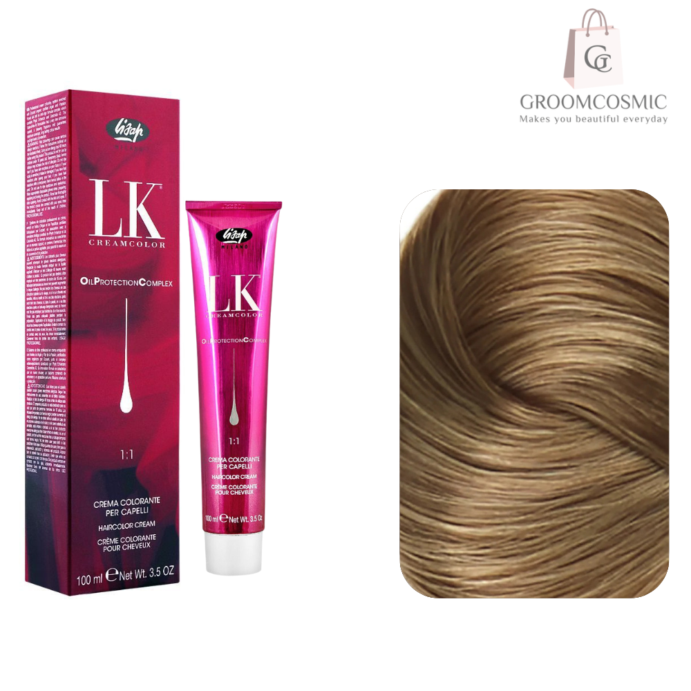 LK Lisap Milano Cream Color 8/0 Light Blonde 100 Ml