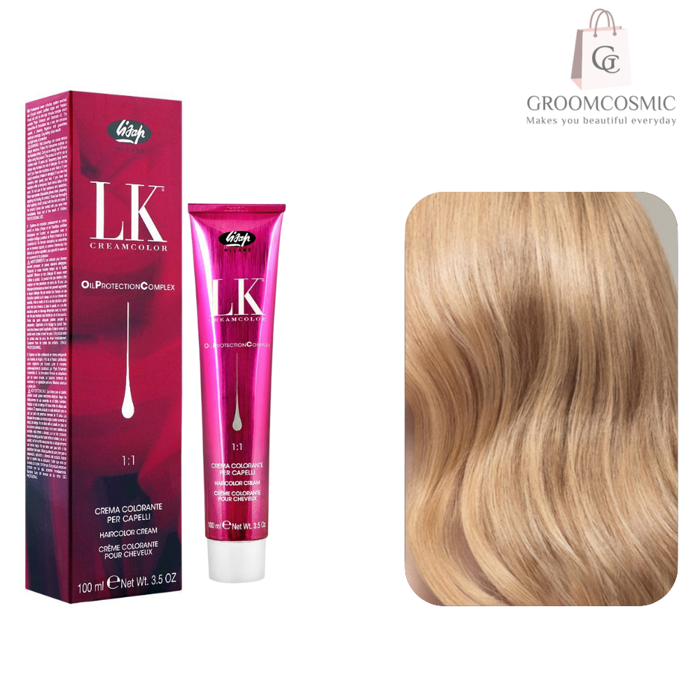 LK Lisap Milano Cream Color 9/0 Very Light Blonde 100 Ml