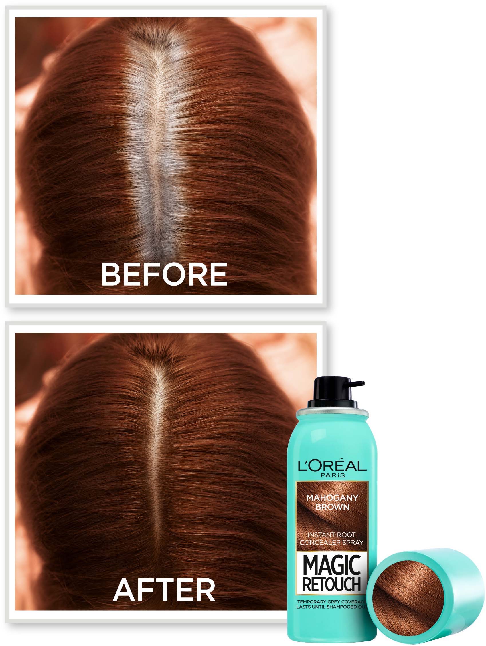 Loreal Magic Retouch Concealer Spray Mahogany Brown 75 Ml