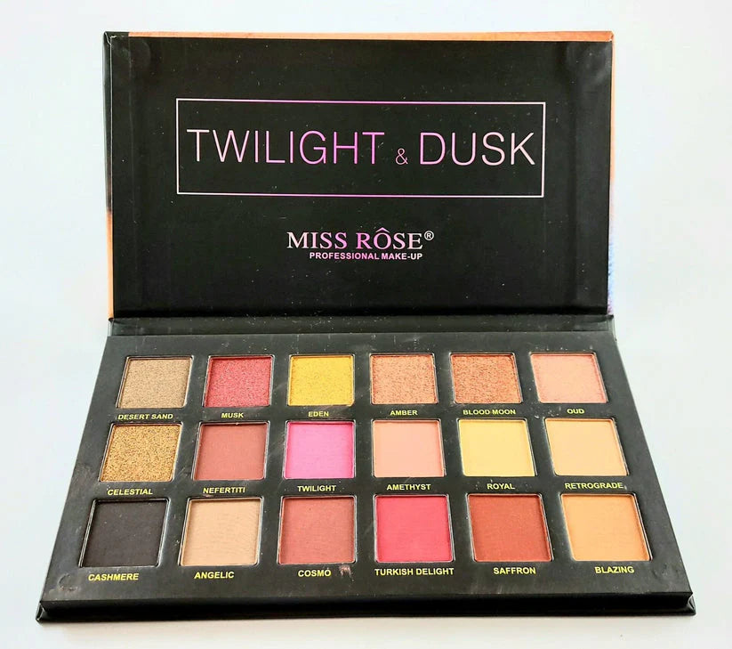 Miss Rose Twilight Eyeshadow Palette With 16 Colour