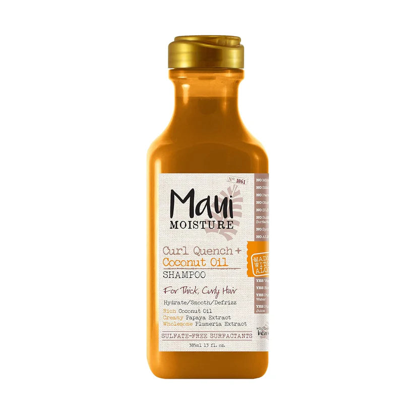 Maui Curl Quench + Coconut Oil Shampoo 385 Ml