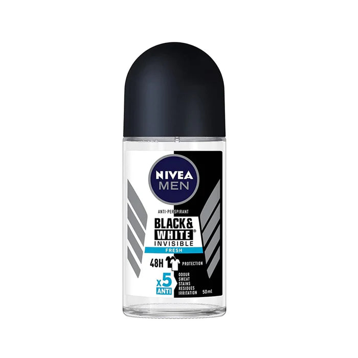 Nivea Black & White Anti-Perspirant Roll On 50 Ml
