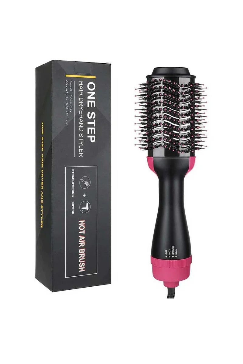 One Step Hot Air Brush Dryer & Straightener