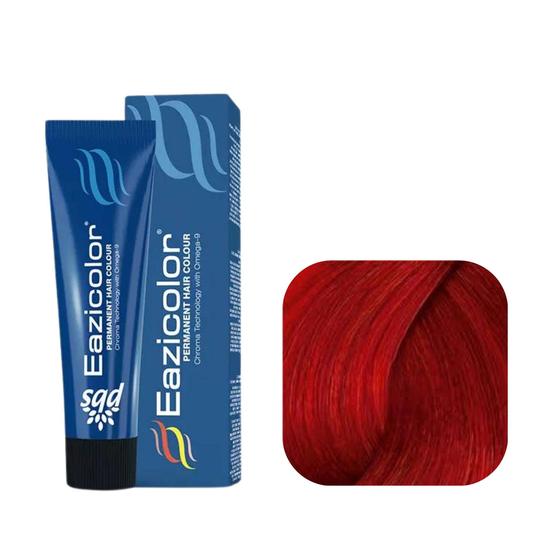 Eazicolor Permanent Hair Color - Red