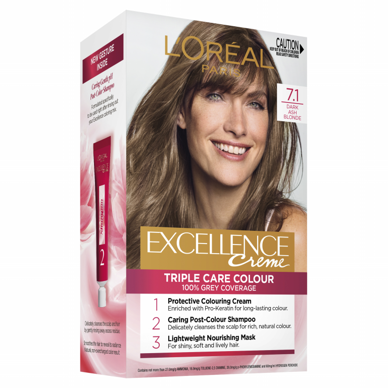 LOreal Excellence Permanent Hair Color 7.1 Ash Blonde