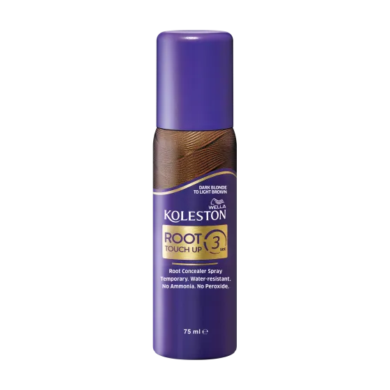 Wella Koleston Root Concealer Hair Spray Dark Blonde To Light Brown - 75ml